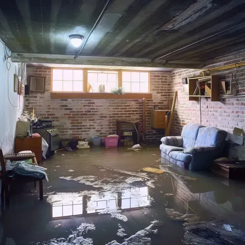 Flooded Basement Cleanup in Mora, PR